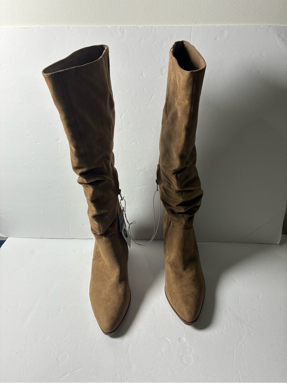 Universal Thread Women's Over-The-Knee Slouch Suede Boots - Brown